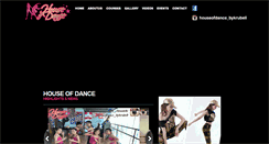 Desktop Screenshot of house-ofdance.com